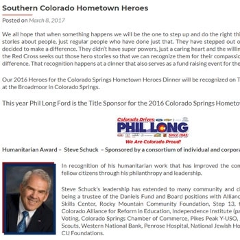 Southern Colorado Hometown Heroes